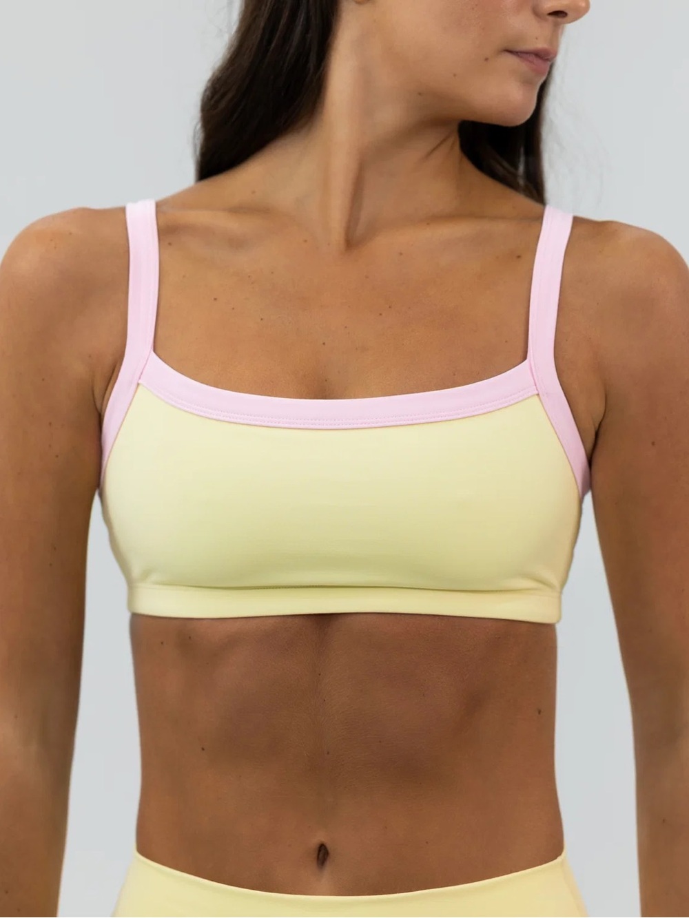 Liaison the Label Basic Contrast Bra — Daylight & Soft Pink